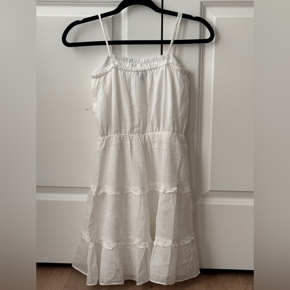 Express White Midi Dress